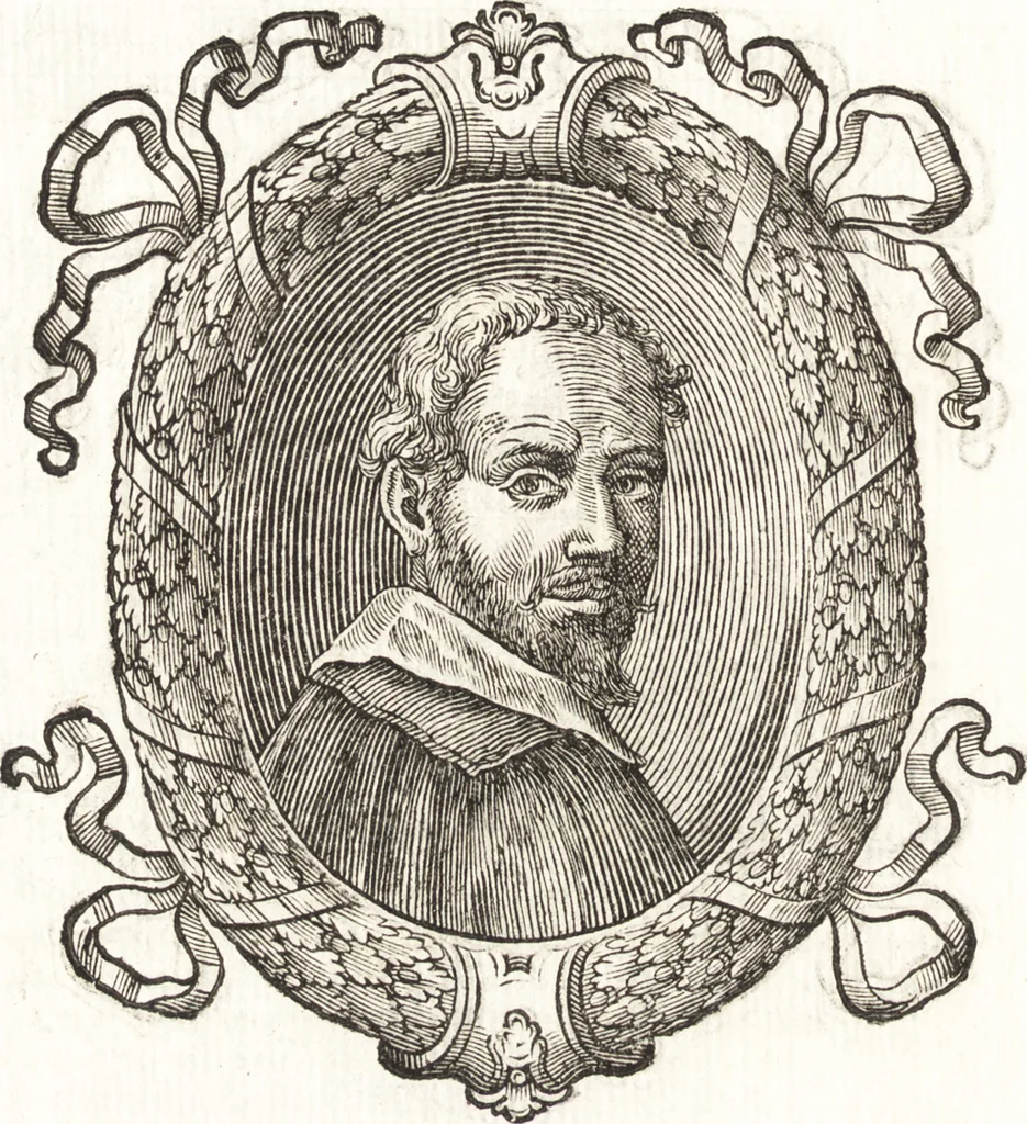 An illustration from Felsina pittrice : vite de pittori bolognesi, 1678, leaf 297