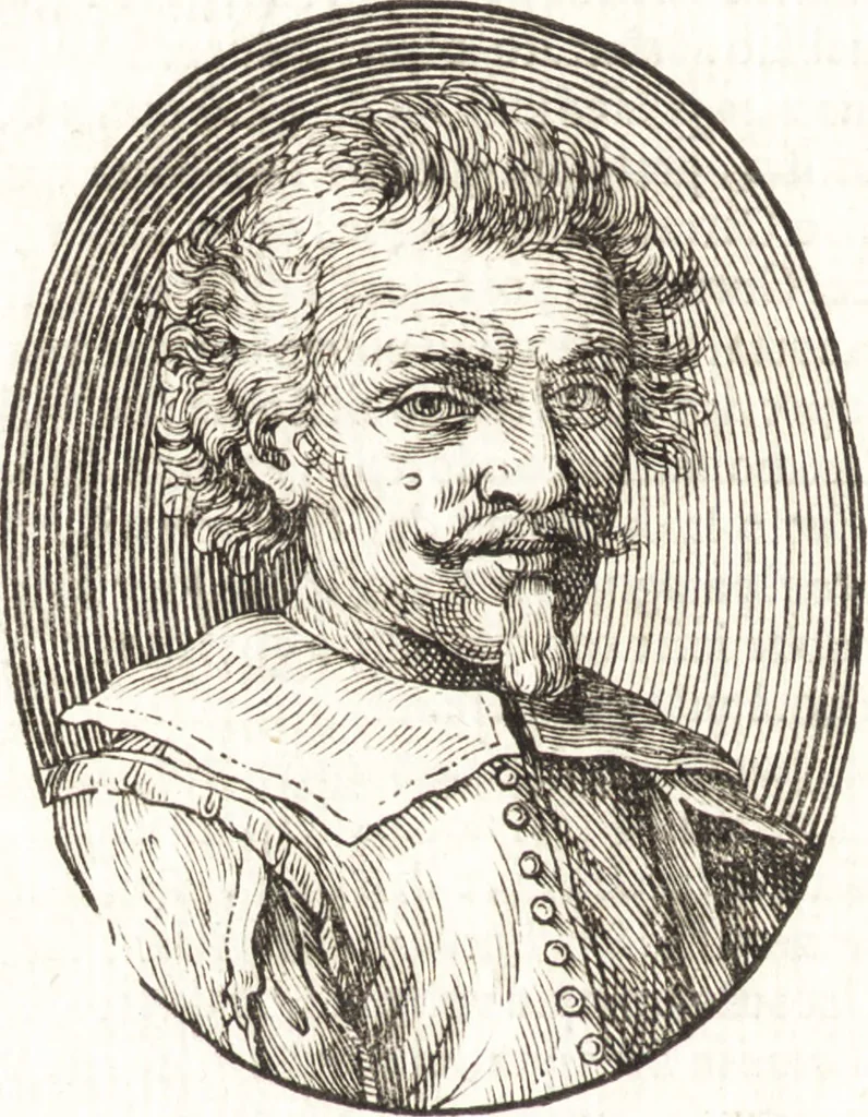An illustration from Felsina pittrice : vite de pittori bolognesi, 1678, leaf 325