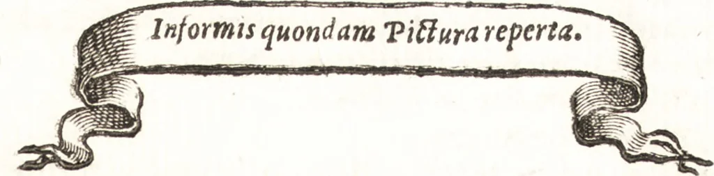 An illustration from Felsina pittrice : vite de pittori bolognesi, 1678, leaf 34