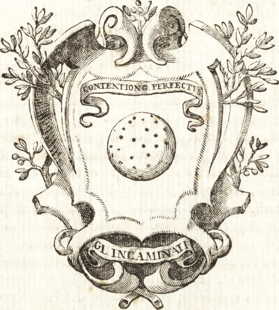 An illustration from Felsina pittrice : vite de pittori bolognesi, 1678, leaf 344
