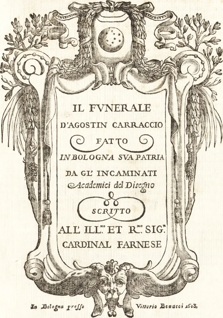 An illustration from Felsina pittrice : vite de pittori bolognesi, 1678, leaf 430