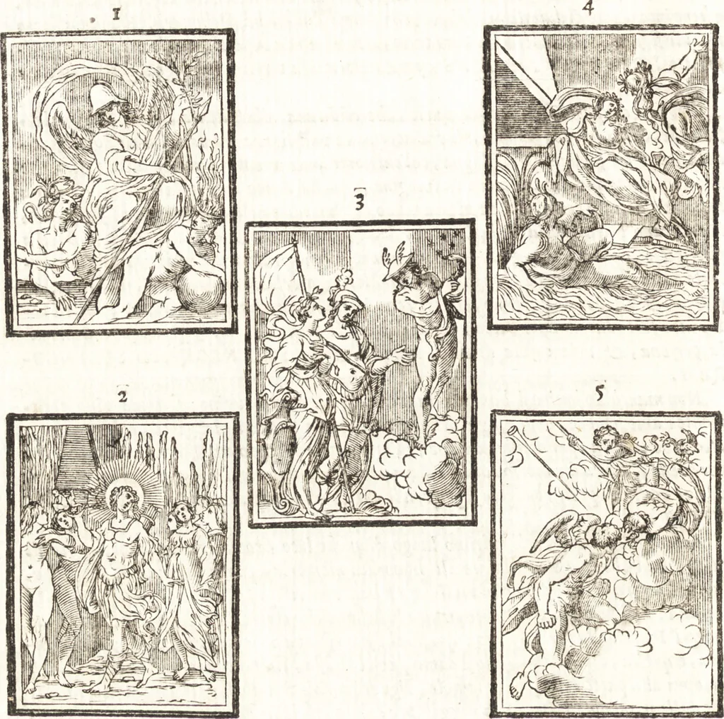 An illustration from Felsina pittrice : vite de pittori bolognesi, 1678, leaf 441