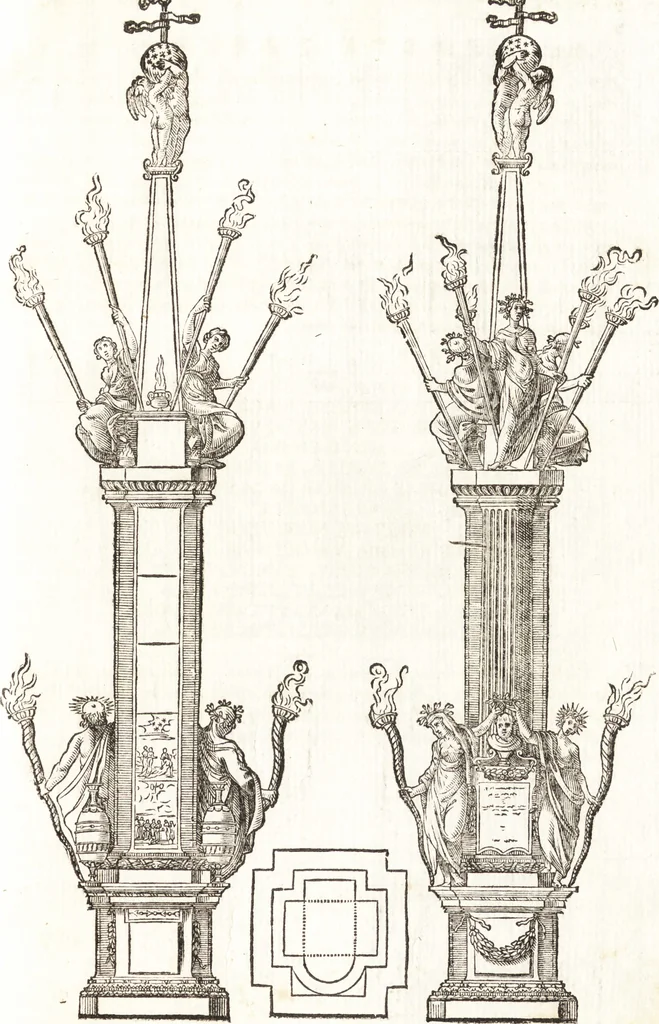 An illustration from Felsina pittrice : vite de pittori bolognesi, 1678, leaf 446