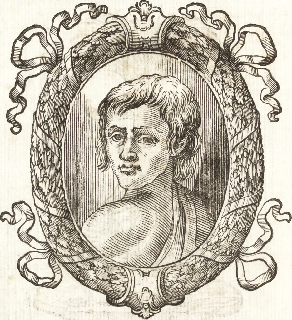 An illustration from Felsina pittrice : vite de pittori bolognesi, 1678, leaf 573