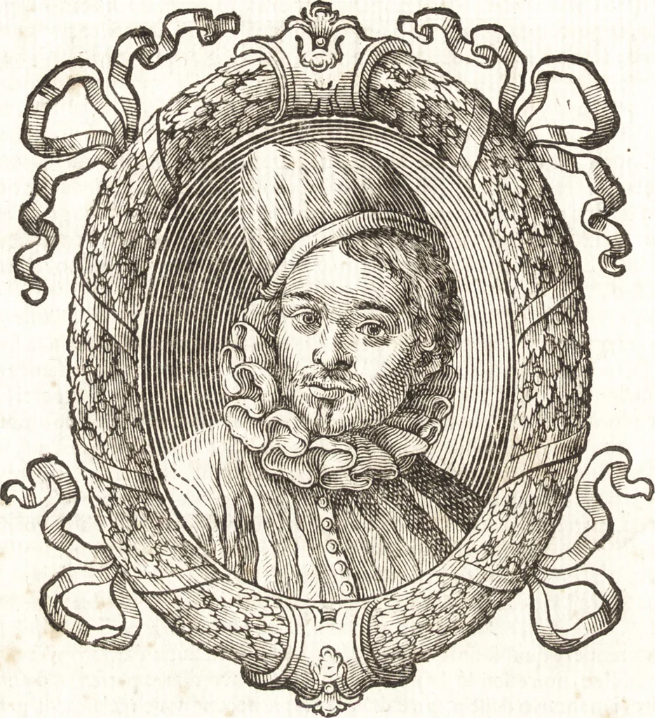 An illustration from Felsina pittrice : vite de pittori bolognesi, 1678, leaf 585