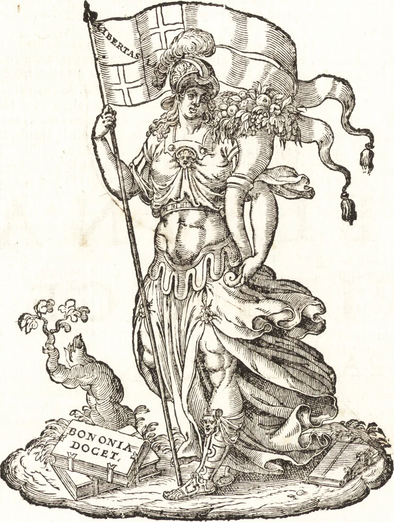 An illustration from Felsina pittrice : vite de pittori bolognesi, 1678, leaf 59
