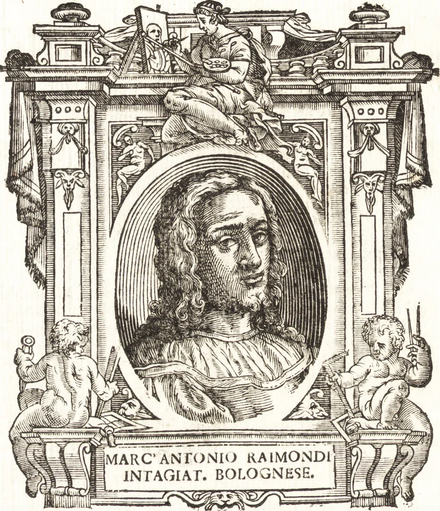 An illustration from Felsina pittrice : vite de pittori bolognesi, 1678, leaf 85