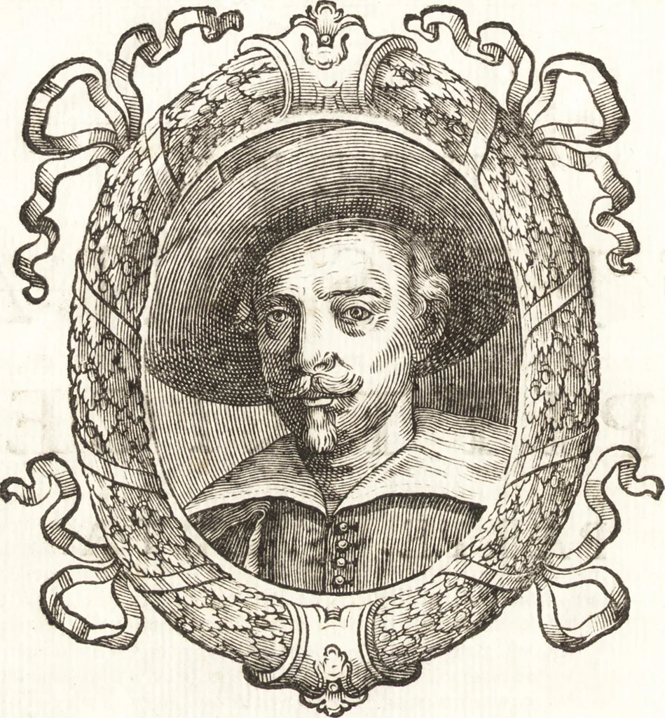 An illustration from Felsina pittrice : vite de pittori bolognesi, 1678, leaf 11