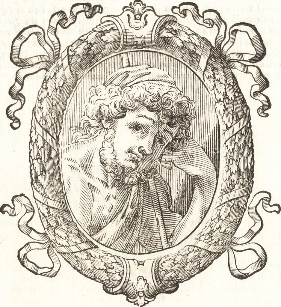 An illustration from Felsina pittrice : vite de pittori bolognesi, 1678, leaf 111