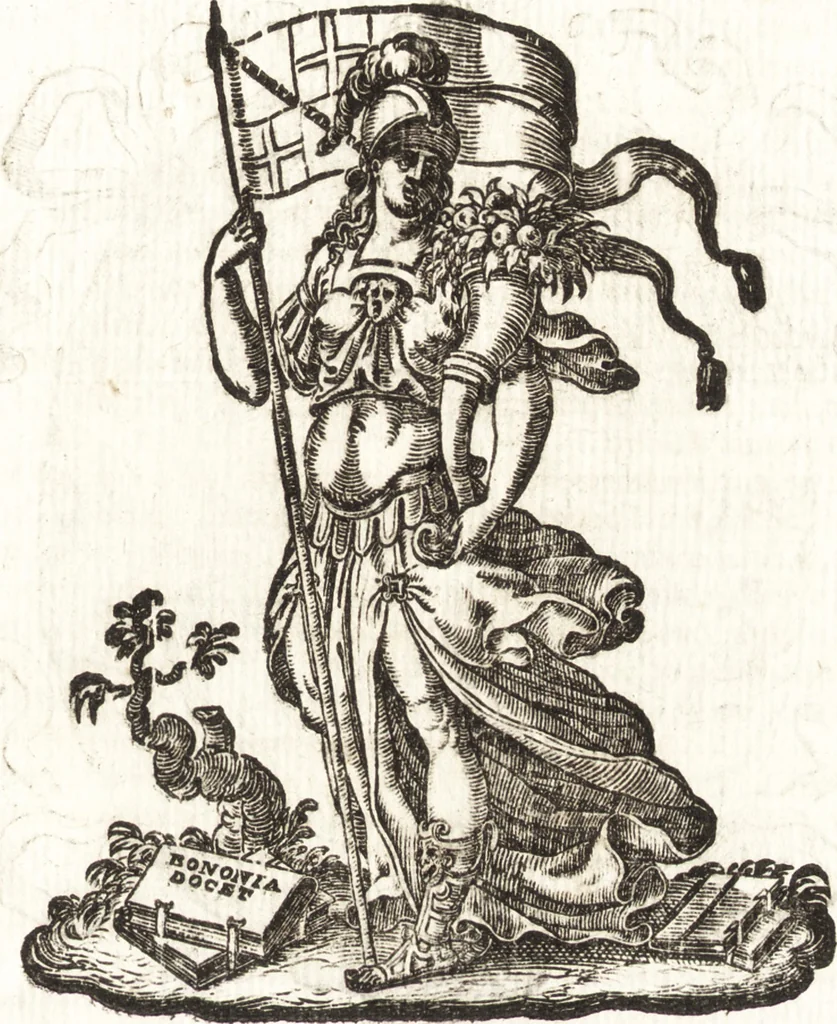 An illustration from Felsina pittrice : vite de pittori bolognesi, 1678, leaf 316