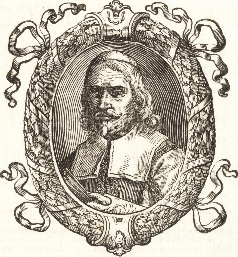 An illustration from Felsina pittrice : vite de pittori bolognesi, 1678, leaf 367