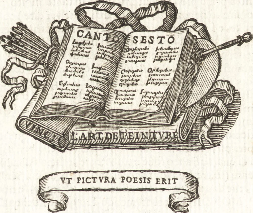 An illustration from Felsina pittrice : vite de pittori bolognesi, 1678, leaf 395