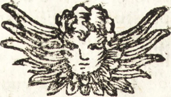 An illustration from Le finezze de pennelli italiani, ammirate e studiate da Girupeno sotta la scorta e disciplina del genio di Raffaello d'Vrbino : con vna curiosa ed' attentissima osseruatione di tutto ciò che facilmente possa riuscire d'vtile e di diletto à chi desidera rendersi perfetto nella teorica e practica della nobil'arte della pittura, 1674, leaf 149