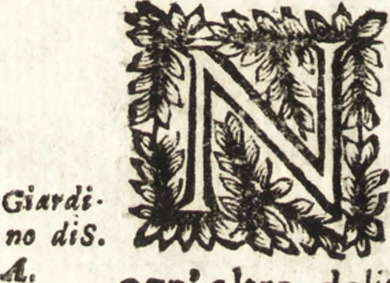 An illustration from Le finezze de pennelli italiani, ammirate e studiate da Girupeno sotta la scorta e disciplina del genio di Raffaello d'Vrbino : con vna curiosa ed' attentissima osseruatione di tutto ciò che facilmente possa riuscire d'vtile e di diletto à chi desidera rendersi perfetto nella teorica e practica della nobil'arte della pittura, 1674, leaf 203