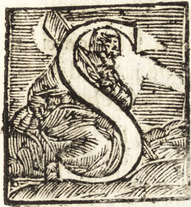 An illustration from Le finezze de pennelli italiani, ammirate e studiate da Girupeno sotta la scorta e disciplina del genio di Raffaello d'Vrbino : con vna curiosa ed' attentissima osseruatione di tutto ciò che facilmente possa riuscire d'vtile e di diletto à chi desidera rendersi perfetto nella teorica e practica della nobil'arte della pittura, 1674, leaf 8