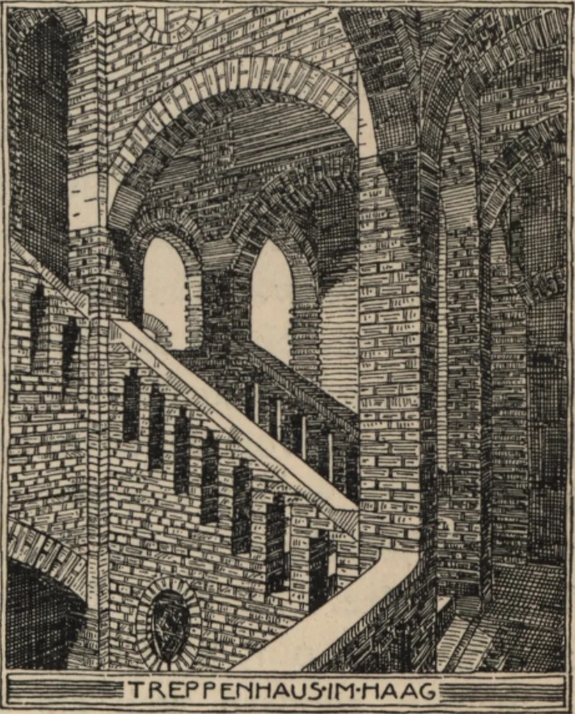An illustration from Gedanken über Stil in der Baukunst, 1905, leaf 10