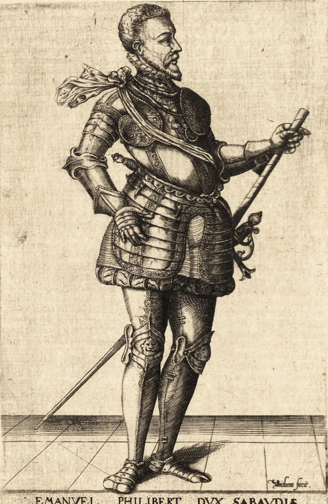 An illustration from La grande chronique ancienne et moderne de Hollande, Zelande, VVest-Frise, Vtrecht, Frise, Overyssel & Groeningen, jusques à la fin de l'an 1600, 1601, leaf 23