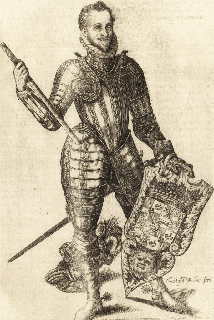 An illustration from La grande chronique ancienne et moderne de Hollande, Zelande, VVest-Frise, Vtrecht, Frise, Overyssel & Groeningen, jusques à la fin de l'an 1600, 1601, leaf 579