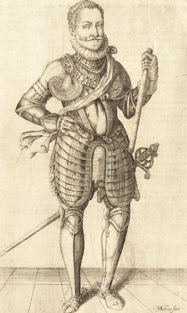 An illustration from La grande chronique ancienne et moderne de Hollande, Zelande, VVest-Frise, Vtrecht, Frise, Overyssel & Groeningen, jusques à la fin de l'an 1600, 1601, leaf 647
