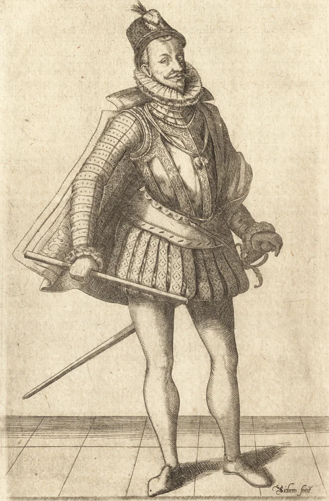 An illustration from La grande chronique ancienne et moderne de Hollande, Zelande, VVest-Frise, Vtrecht, Frise, Overyssel & Groeningen, jusques à la fin de l'an 1600, 1601, leaf 682