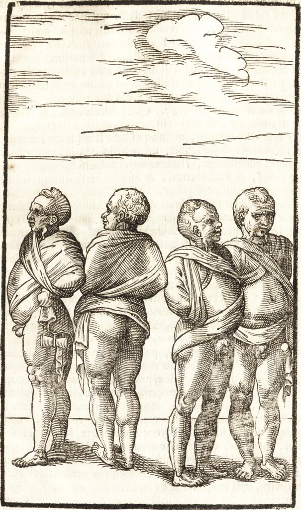 An illustration from Hieronymi Mercurialis Foroliviensis De arte gymnastica libri sex : in quibus exercitationum omnium vetustarum genera, loca, modi, facultates, & quidquid denique ad corporis humani exercitationes pertinet diligenter explicatur, 1672, leaf 234