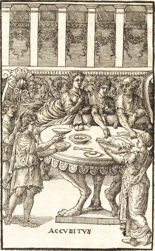 An illustration from Hieronymi Mercurialis Foroliviensis De arte gymnastica libri sex : in quibus exercitationum omnium vetustarum genera, loca, modi, facultates, & quidquid denique ad corporis humani exercitationes pertinet diligenter explicatur, 1672, leaf 87