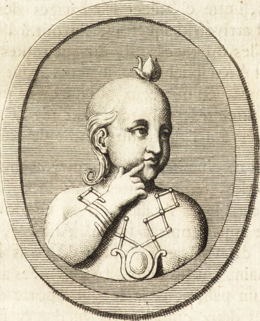 An illustration from Histoire de l'art de l'antiquité, 1781, leaf 333