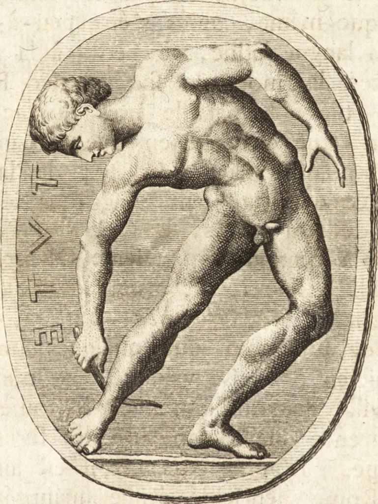 An illustration from Histoire de l'art de l'antiquité, 1781, leaf 347