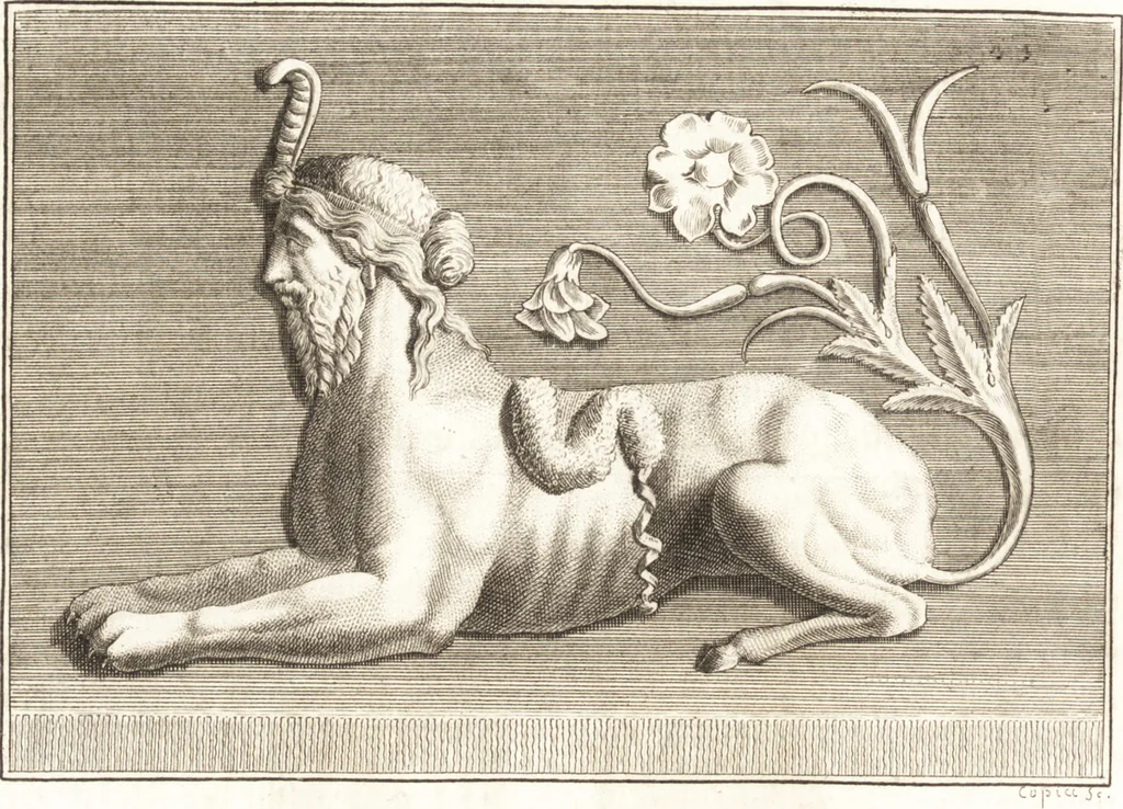 An illustration from Histoire de l'art chez les anciens, 1793, leaf 153