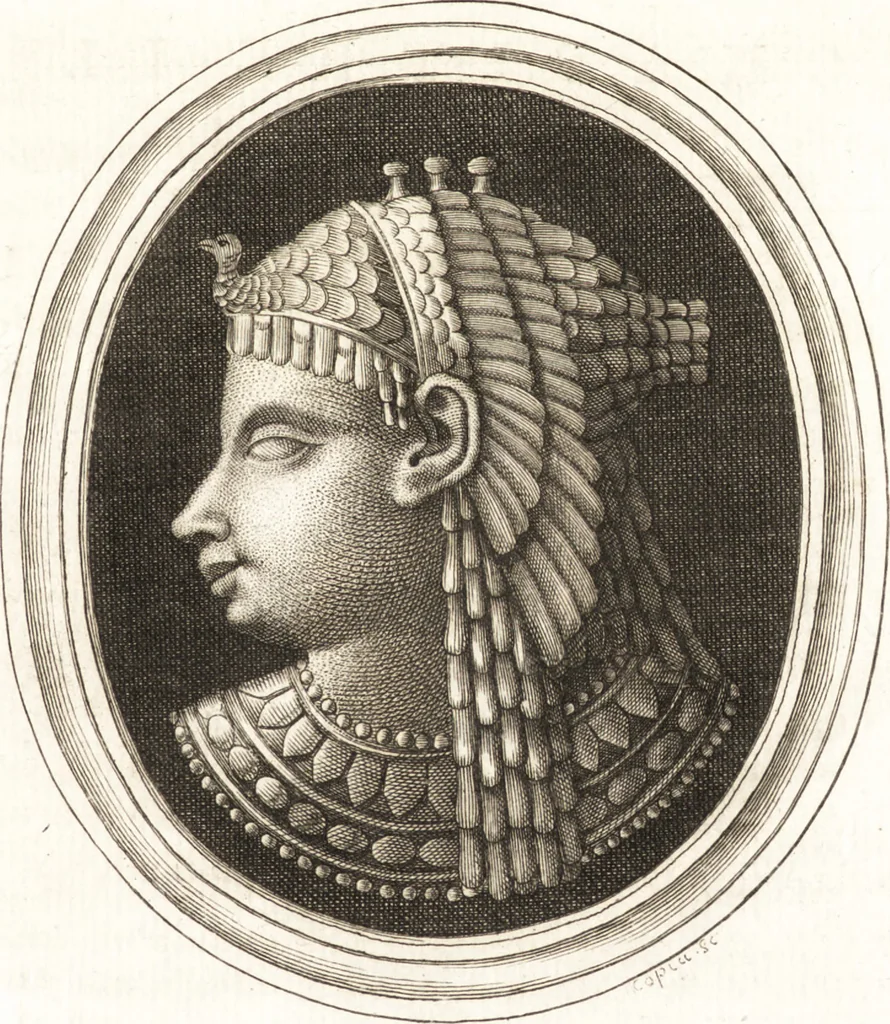 An illustration from Histoire de l'art chez les anciens, 1793, leaf 254