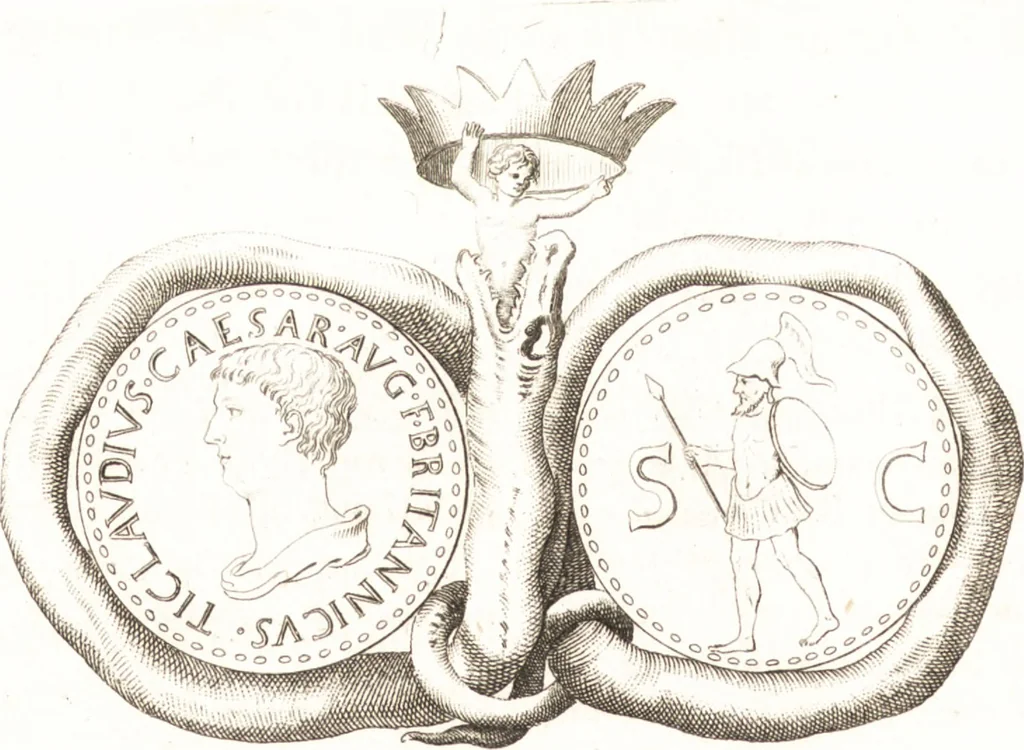 An illustration from Histoire de l'art chez les anciens, 1793, leaf 27