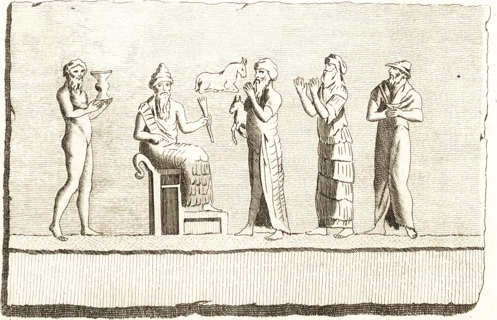An illustration from Histoire de l'art chez les anciens, 1793, leaf 292