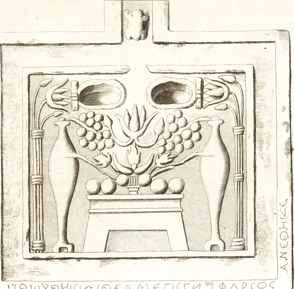 An illustration from Histoire de l'art chez les anciens, 1793, leaf 370