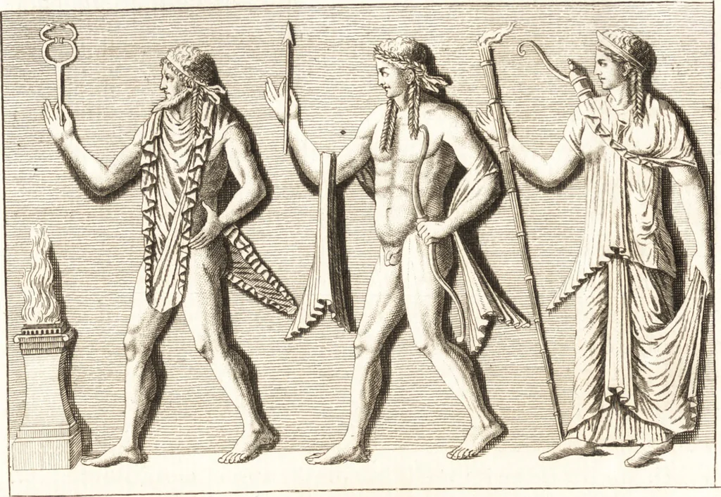 An illustration from Histoire de l'art chez les anciens, 1793, leaf 371