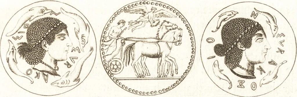 An illustration from Histoire de l'art chez les anciens, 1793, leaf 38