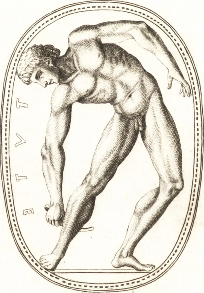 An illustration from Histoire de l'art chez les anciens, 1793, leaf 411