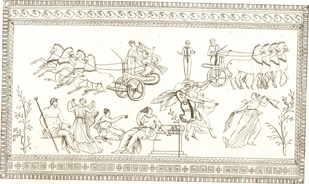 An illustration from Histoire de l'art chez les anciens, 1793, leaf 412