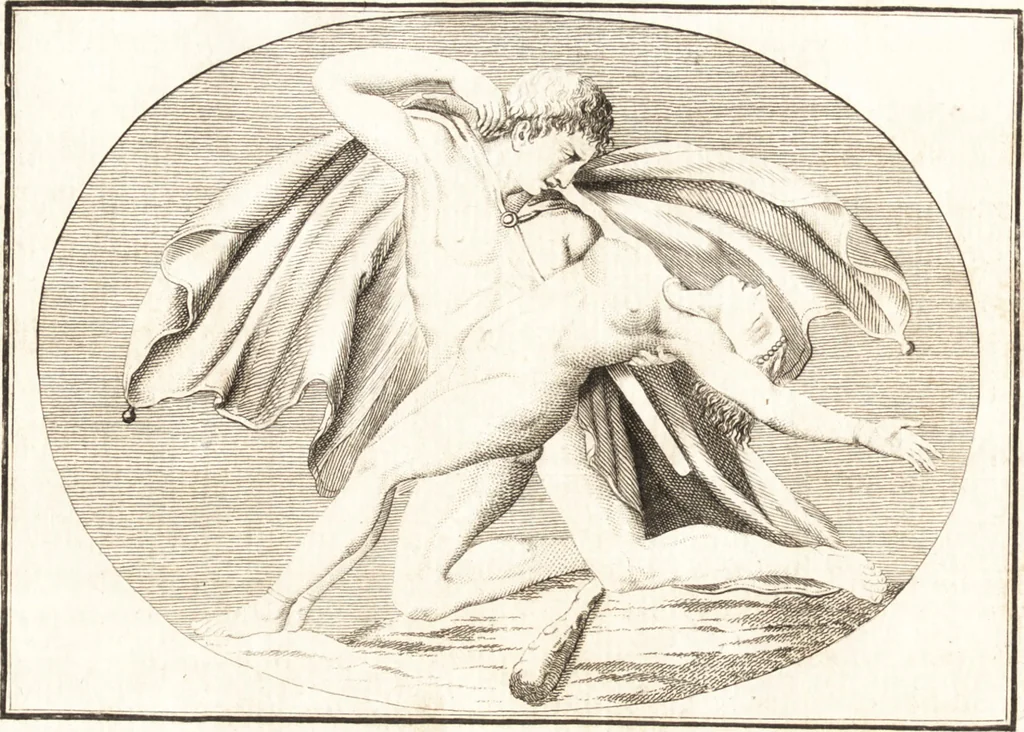 An illustration from Histoire de l'art chez les anciens, 1793, leaf 439