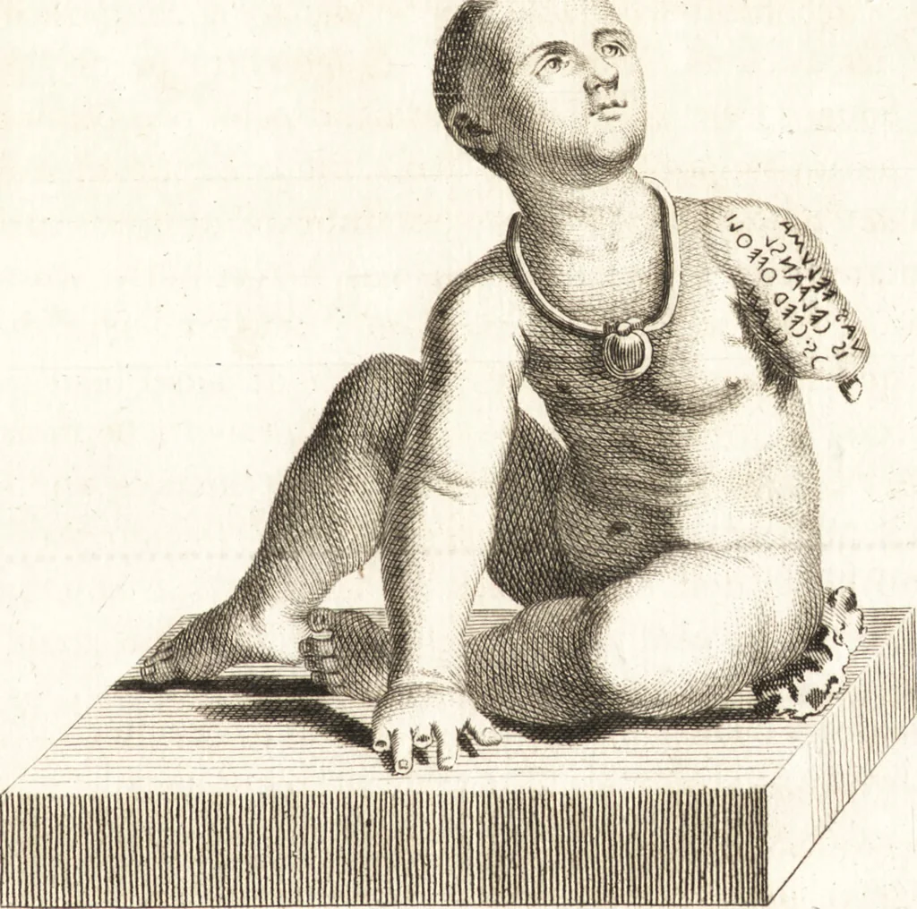 An illustration from Histoire de l'art chez les anciens, 1793, leaf 542