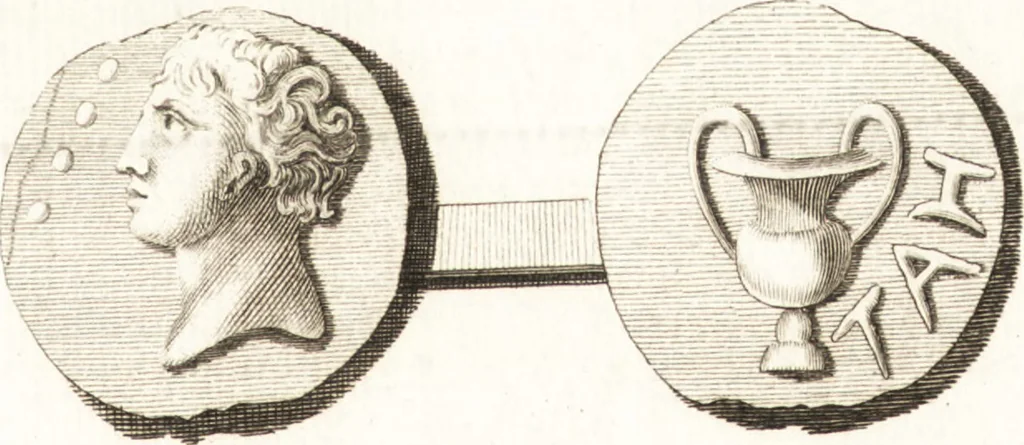 An illustration from Histoire de l'art chez les anciens, 1793, leaf 792