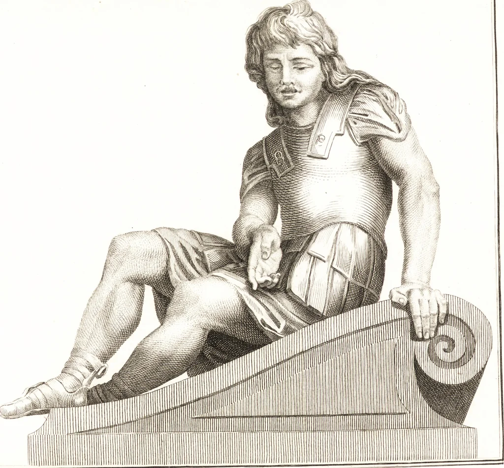 An illustration from Histoire de l'art chez les anciens, 1793, leaf 798