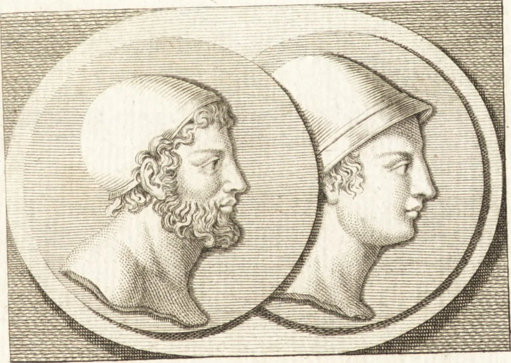 An illustration from Histoire de l'art chez les anciens, 1793, leaf 8