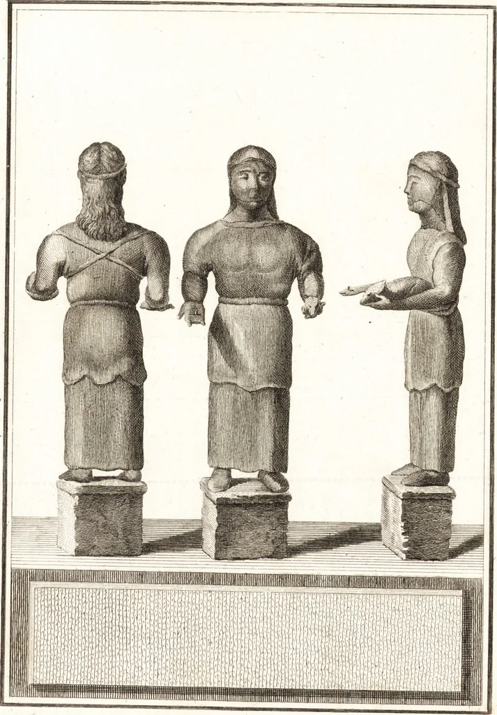 An illustration from Histoire de l'art chez les anciens, 1793, leaf 804