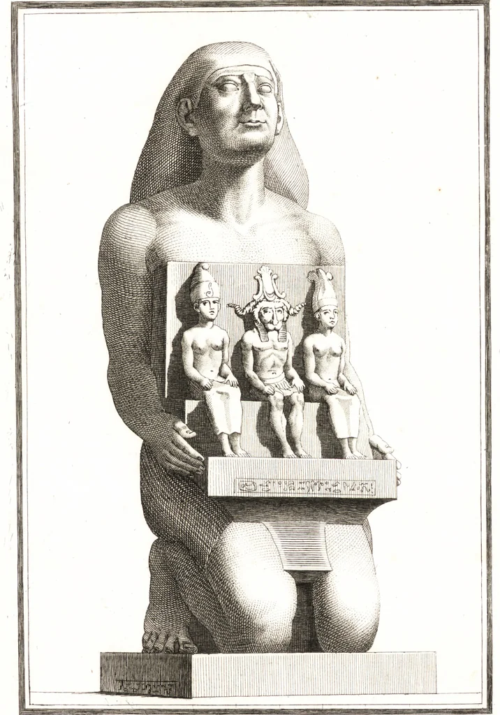 An illustration from Histoire de l'art chez les anciens, 1793, leaf 806
