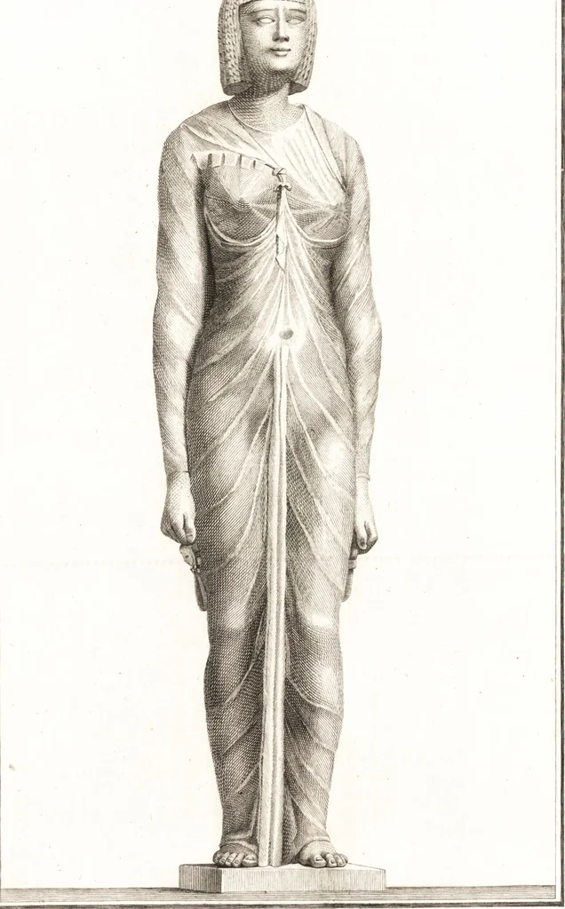 An illustration from Histoire de l'art chez les anciens, 1793, leaf 814