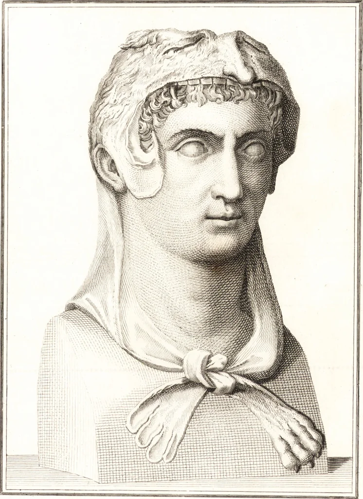 An illustration from Histoire de l'art chez les anciens, 1793, leaf 816