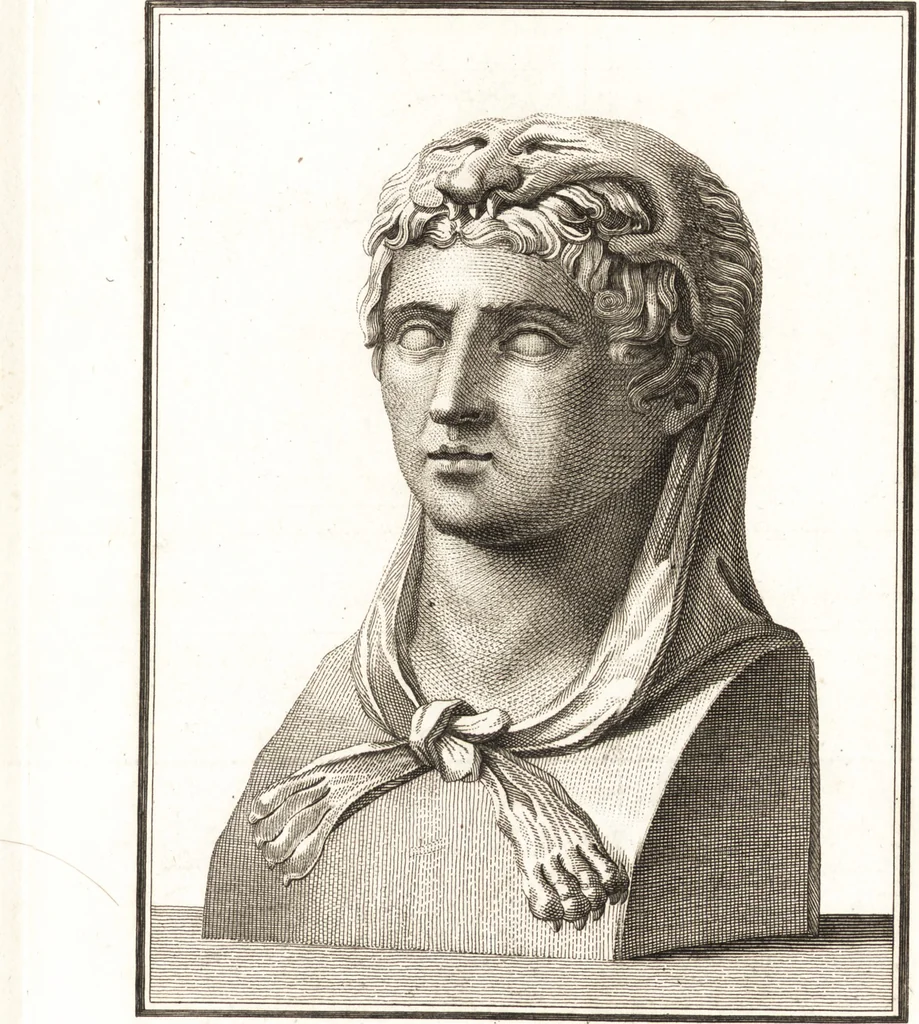 An illustration from Histoire de l'art chez les anciens, 1793, leaf 818