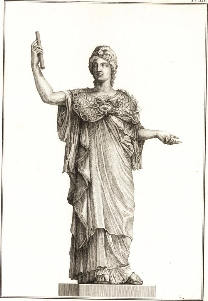 An illustration from Histoire de l'art chez les anciens, 1793, leaf 820