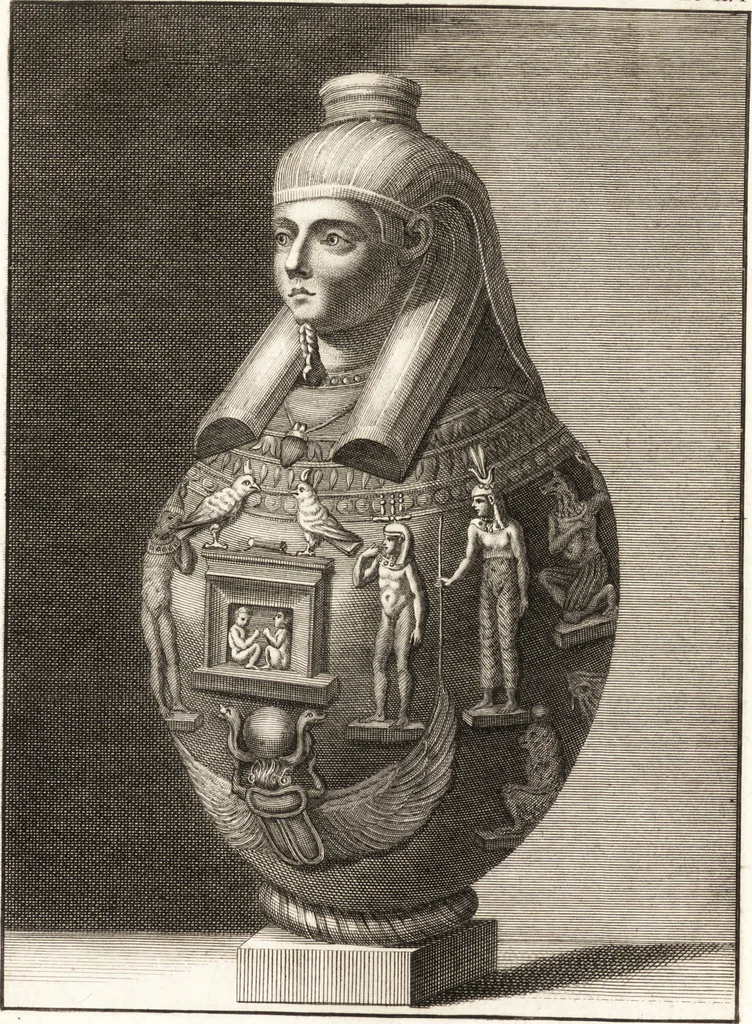 An illustration from Histoire de l'art chez les anciens, 1793, leaf 824