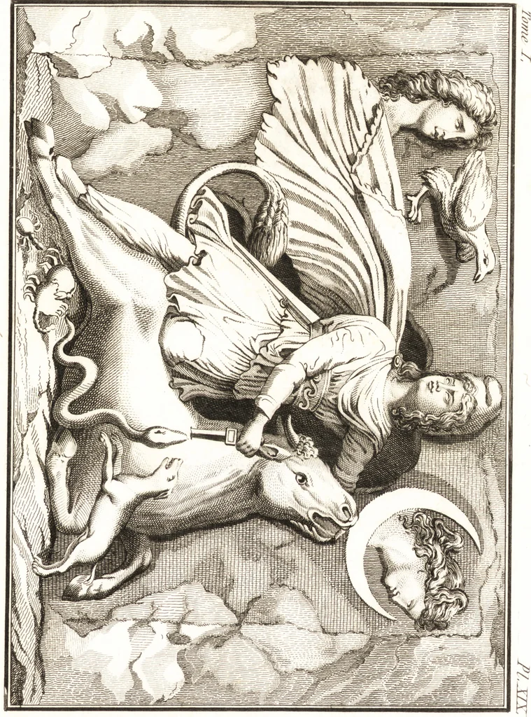 An illustration from Histoire de l'art chez les anciens, 1793, leaf 830